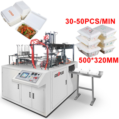 New Industry Quality Hot Selling Package Takeout Box Automatic Biodegradable Wrapping Paper Lunch Container Box Food Wrapper Making Machine