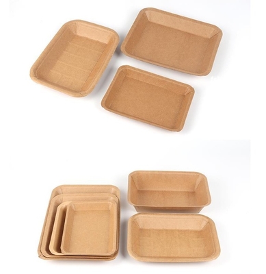 Automatic Disposable Paper Food Tray Forming Machine Hotel Lunch Box Making Machine Paper